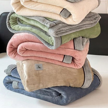 Coral Fleece Flanel Koce na łóżka – Miękkie i przytulne do użytku domowego