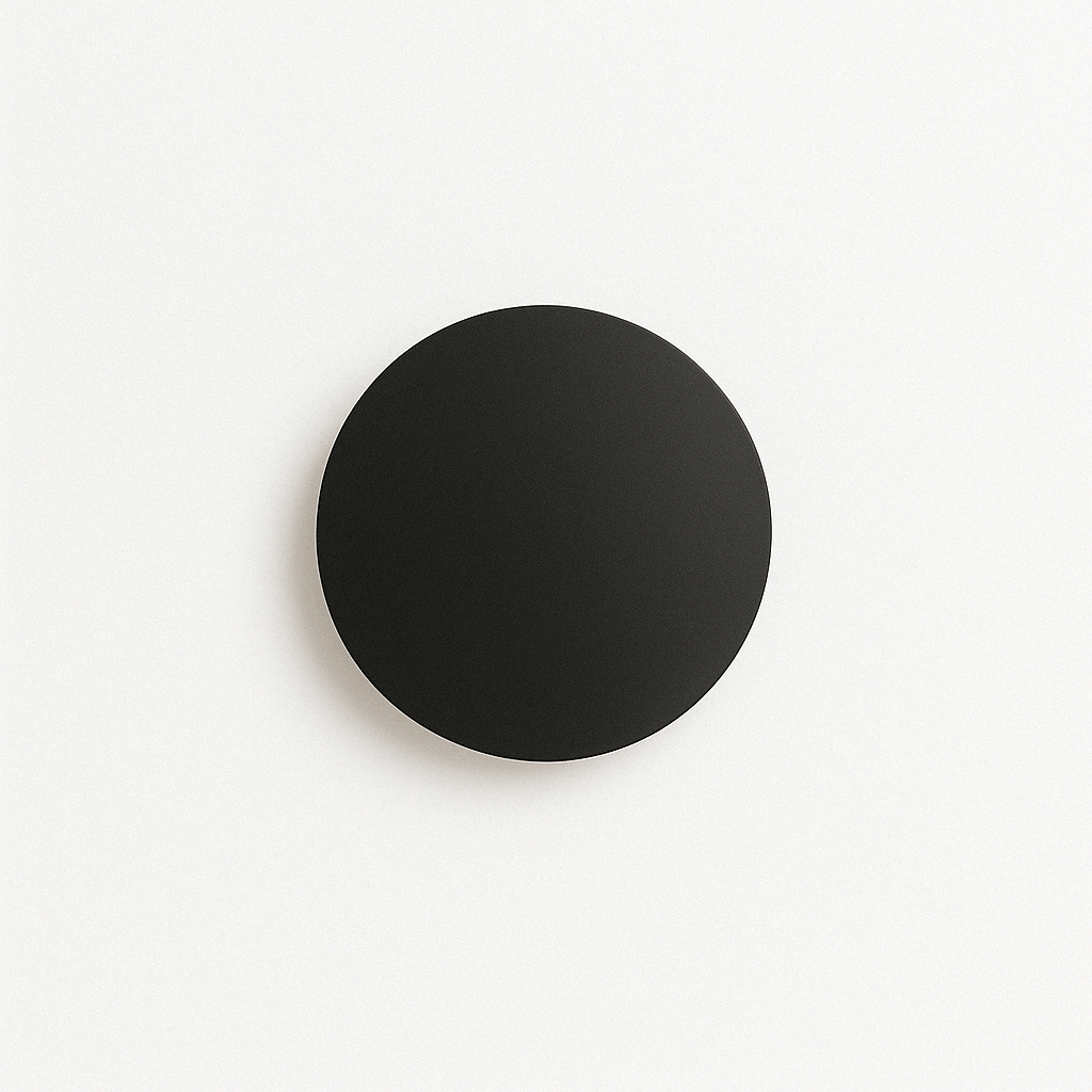 Curvalux – Nowoczesna lampa ścienna czarno-biała | LED | Wodoodporna IP65