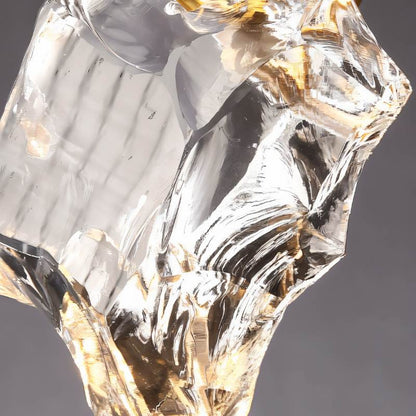 Auréla – Kryształowa lampa ścienna ze złotym akcentem | Luksusowe oświetlenie LED