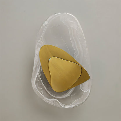 Crystella – Lampada da parete in vetro e ferro | Luce LED d'atmosfera