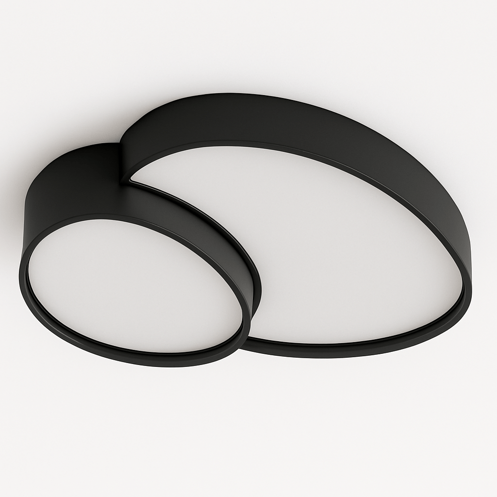 Saidah – Moderne Plafondlamp met Dimbare LED & Afstandsbediening | Minimalistisch Design