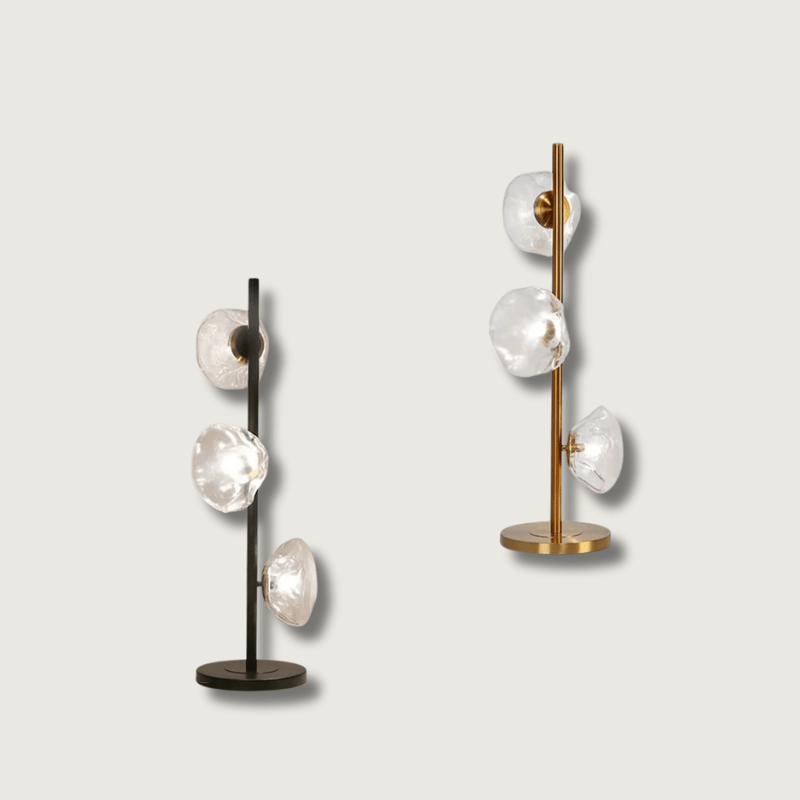 CloudGlow - Kunstzinnige Glazen LED Vloer- en Tafellamp