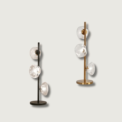 CloudGlow - Kunstzinnige Glazen LED Vloer- en Tafellamp