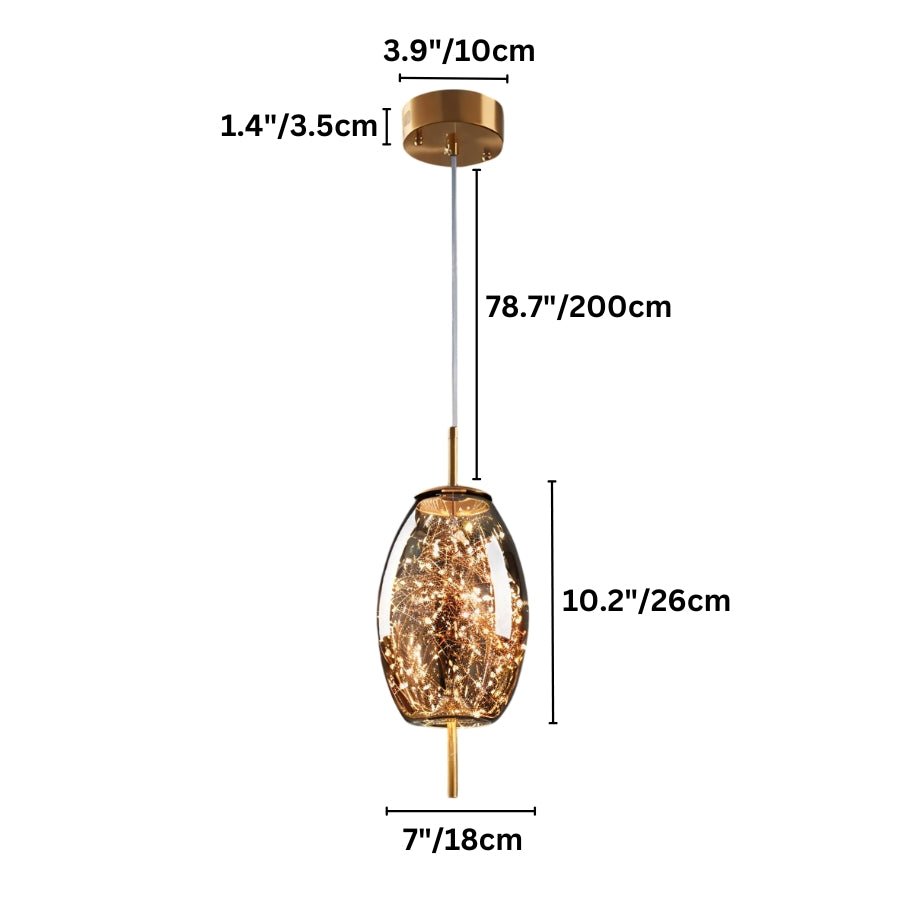 Lampada a sospensione Twirl