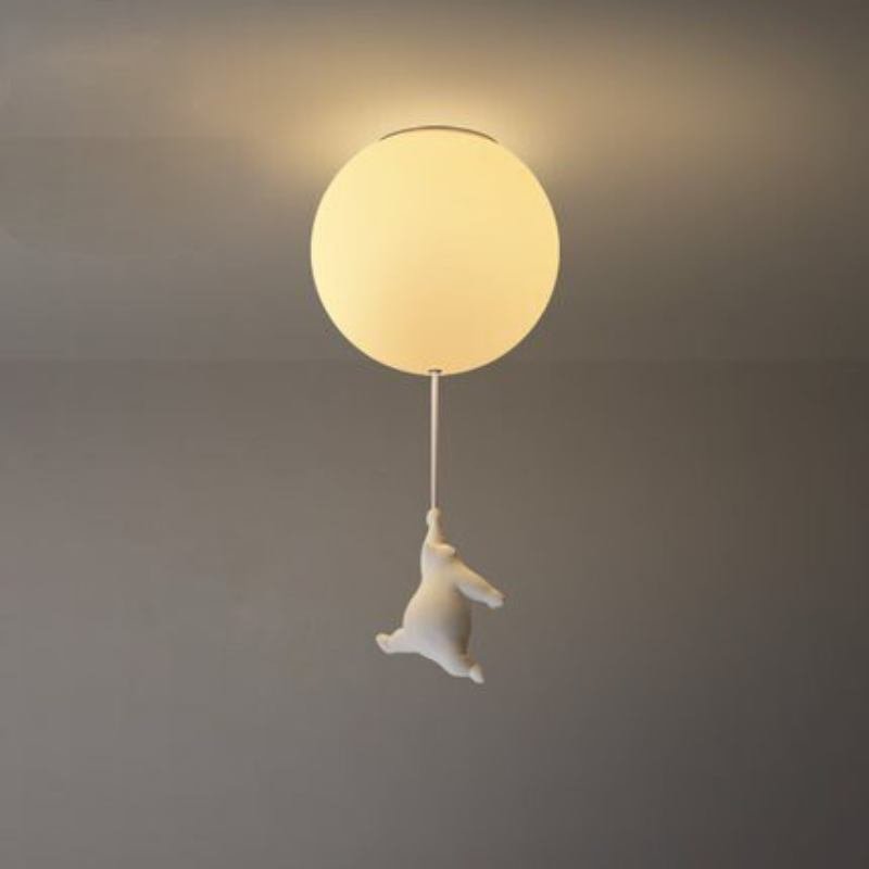 Up – Lampada a soffitto con Orsetto Palloncino | Illuminazione per cameretta | LED | 4 Formati