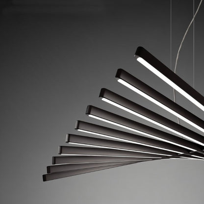 Waves Chandelier | Draaibare Design Hanglamp – 2700K-6500K – Verstelbaar & Stijlvol