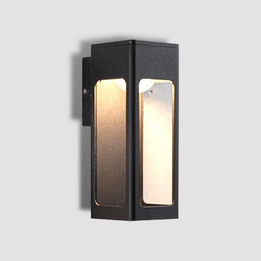 Helys | Aluminiowa lampa ścienna Villa